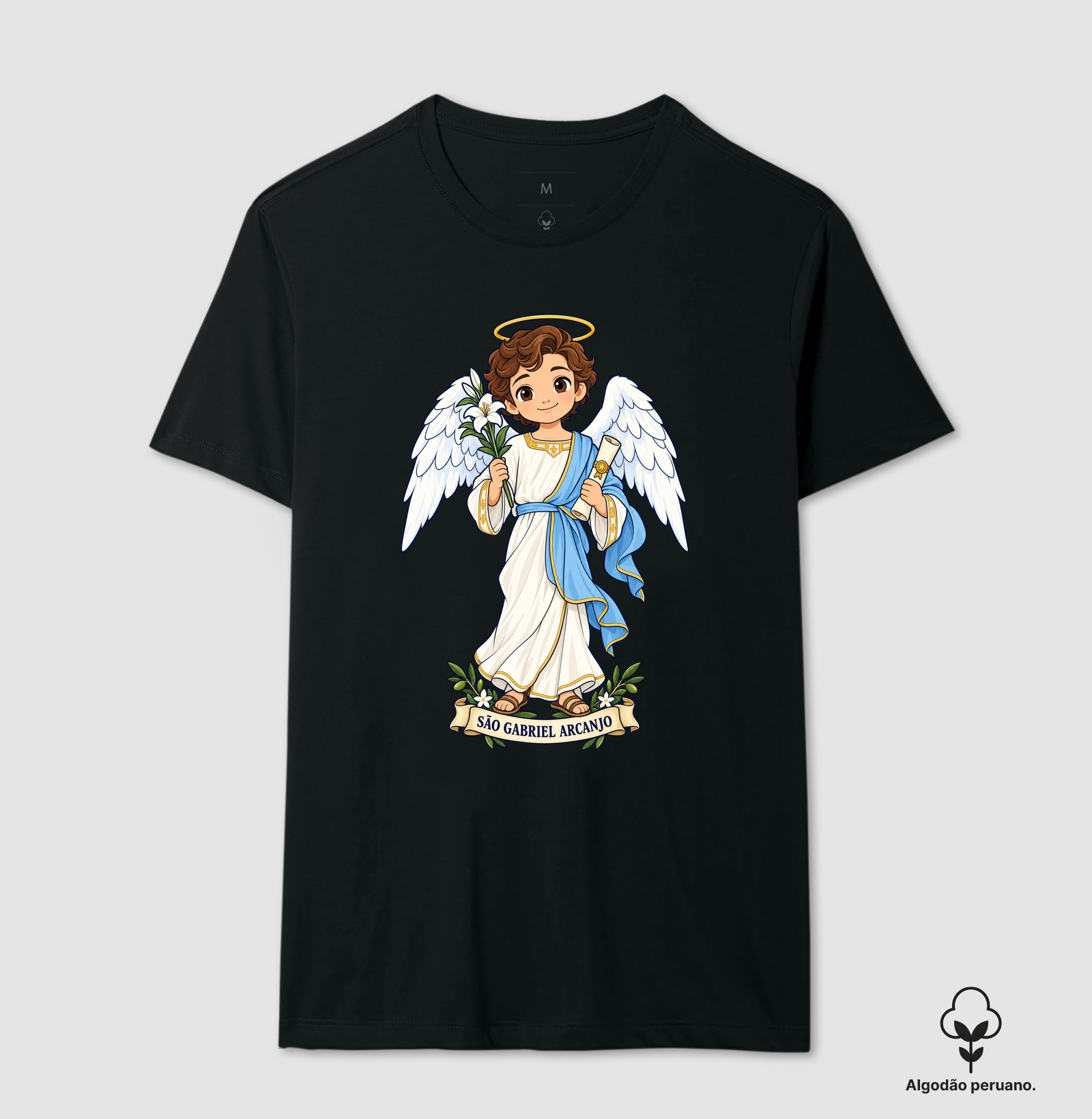 São Gabriel Arcanjo estilo chibi - Imagem 7