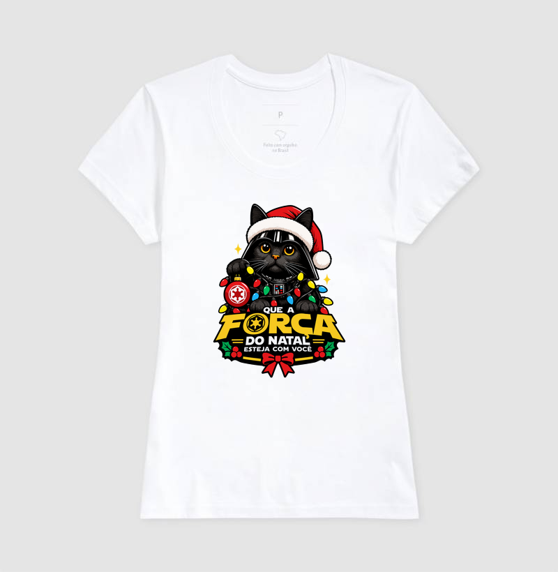 Que a Força do Natal Esteja com Você – Gato Natalino - Imagem 5