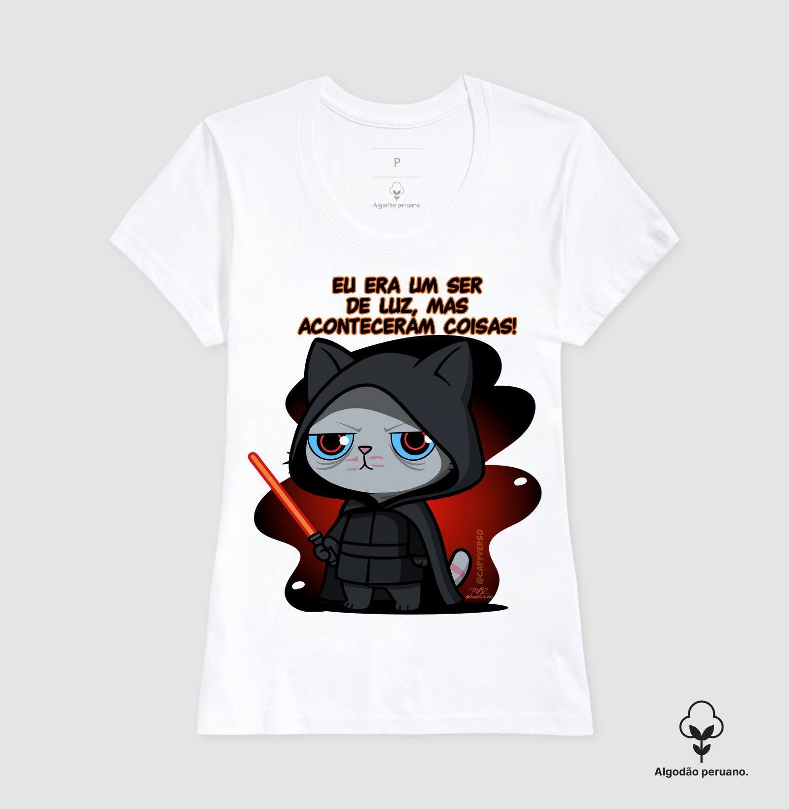 Camiseta Gato Sincero coisas - Imagem 5