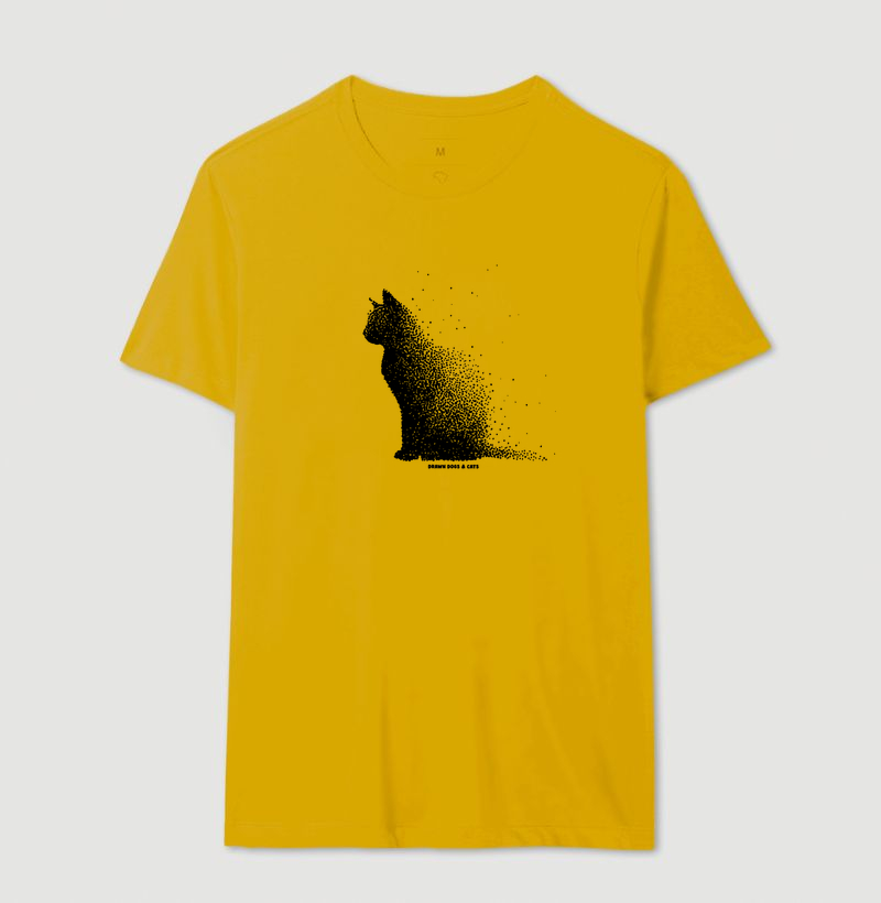 Gato pontilhismo de lado - Imagem 7