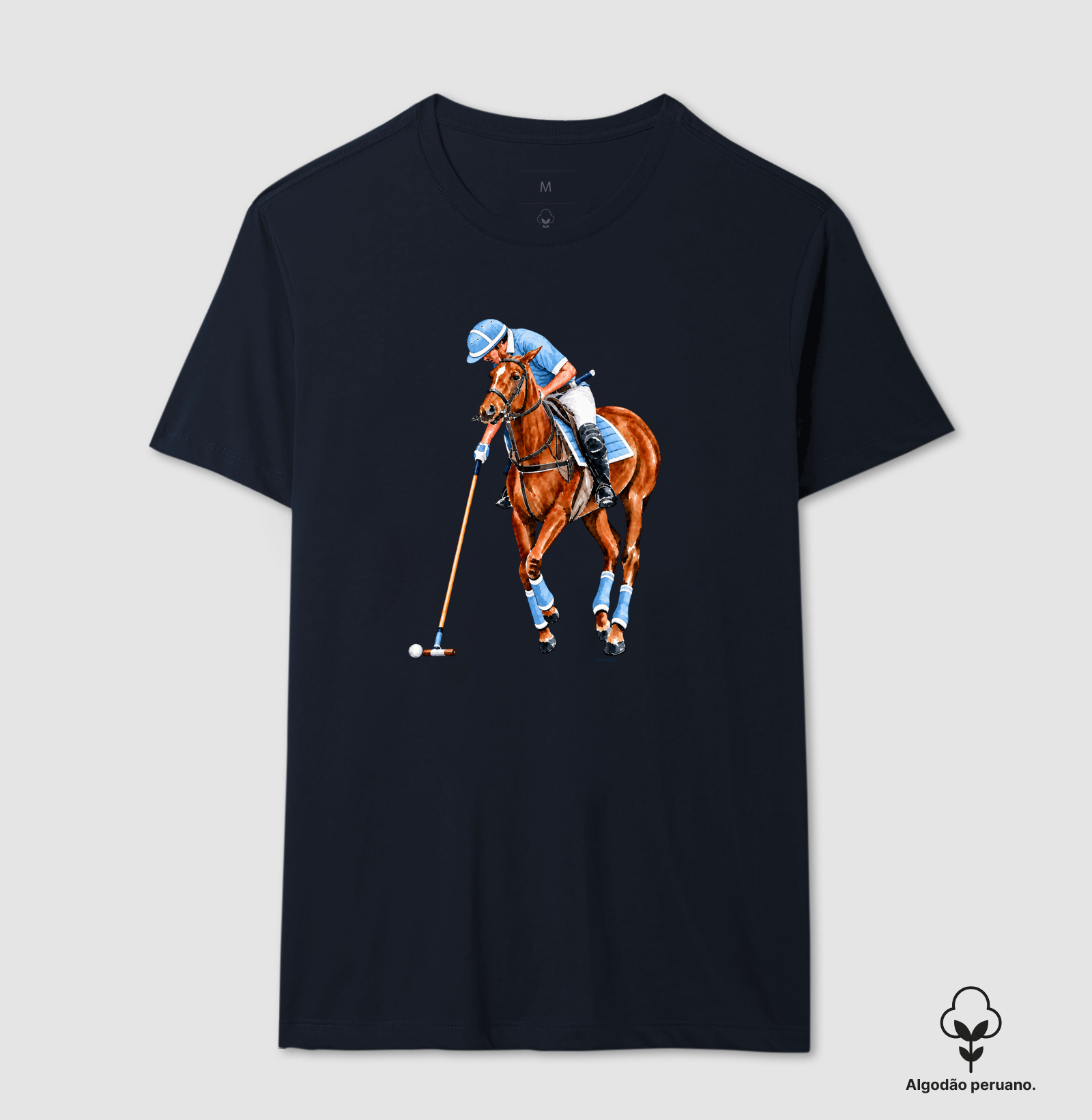 Polo -  Celeste - Imagem 8