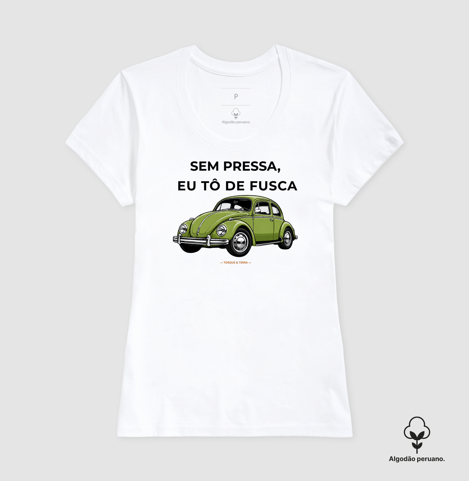 Sem pressa, eu tô de fusca - Verde - Imagem 9