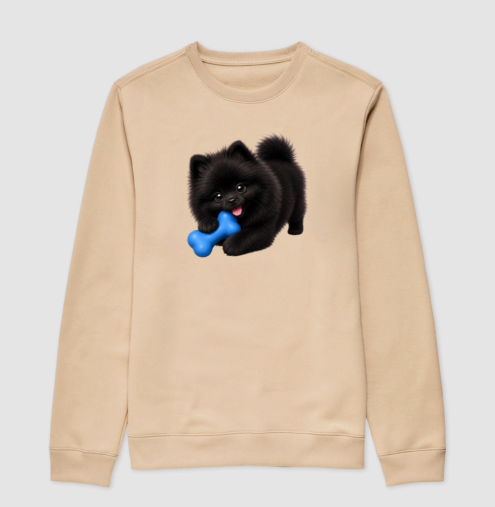 Pomerânia (Spitz Alemão) Preto - Desenho Animado - Imagem 3