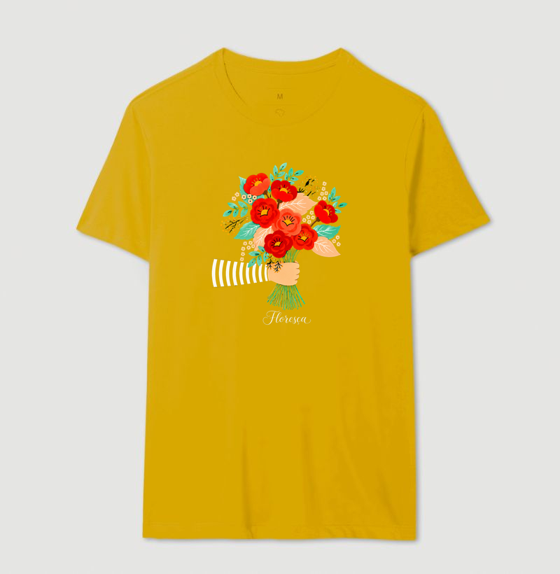 Camiseta Buquê de flores - Imagem 14