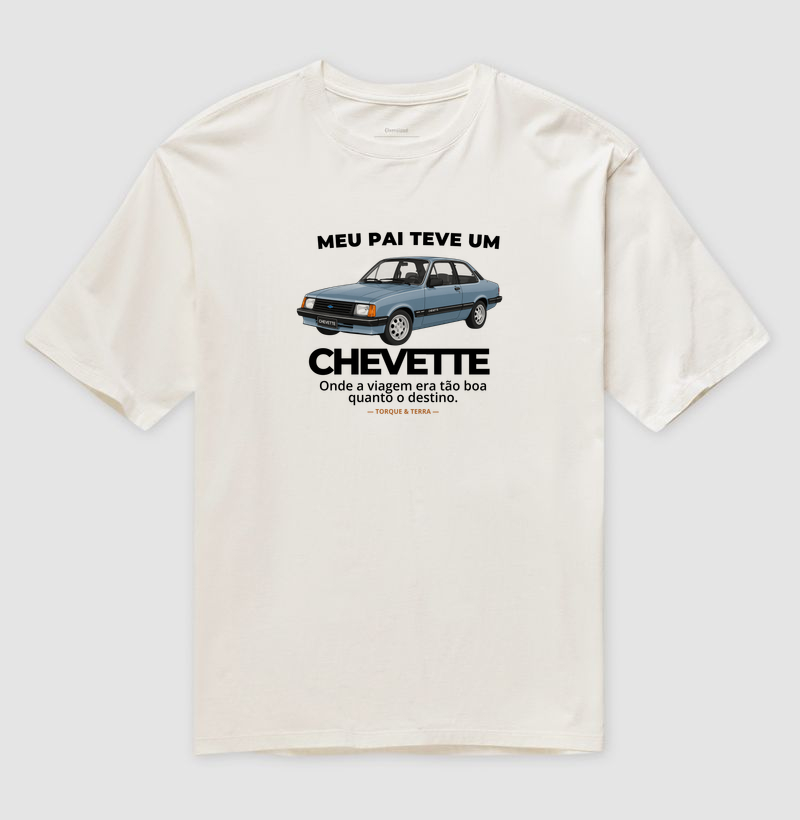 Meu pai teve uma - Chevette azul claro metálico - Imagem 3
