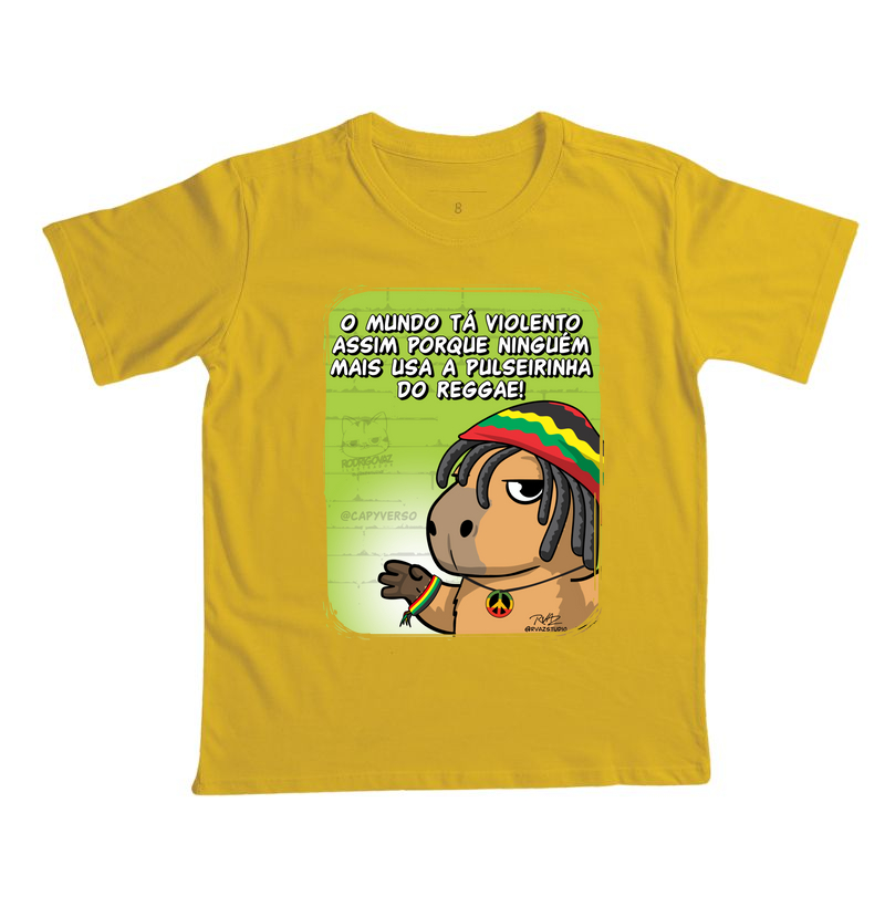 Camiseta Capivara Reggae - Imagem 6