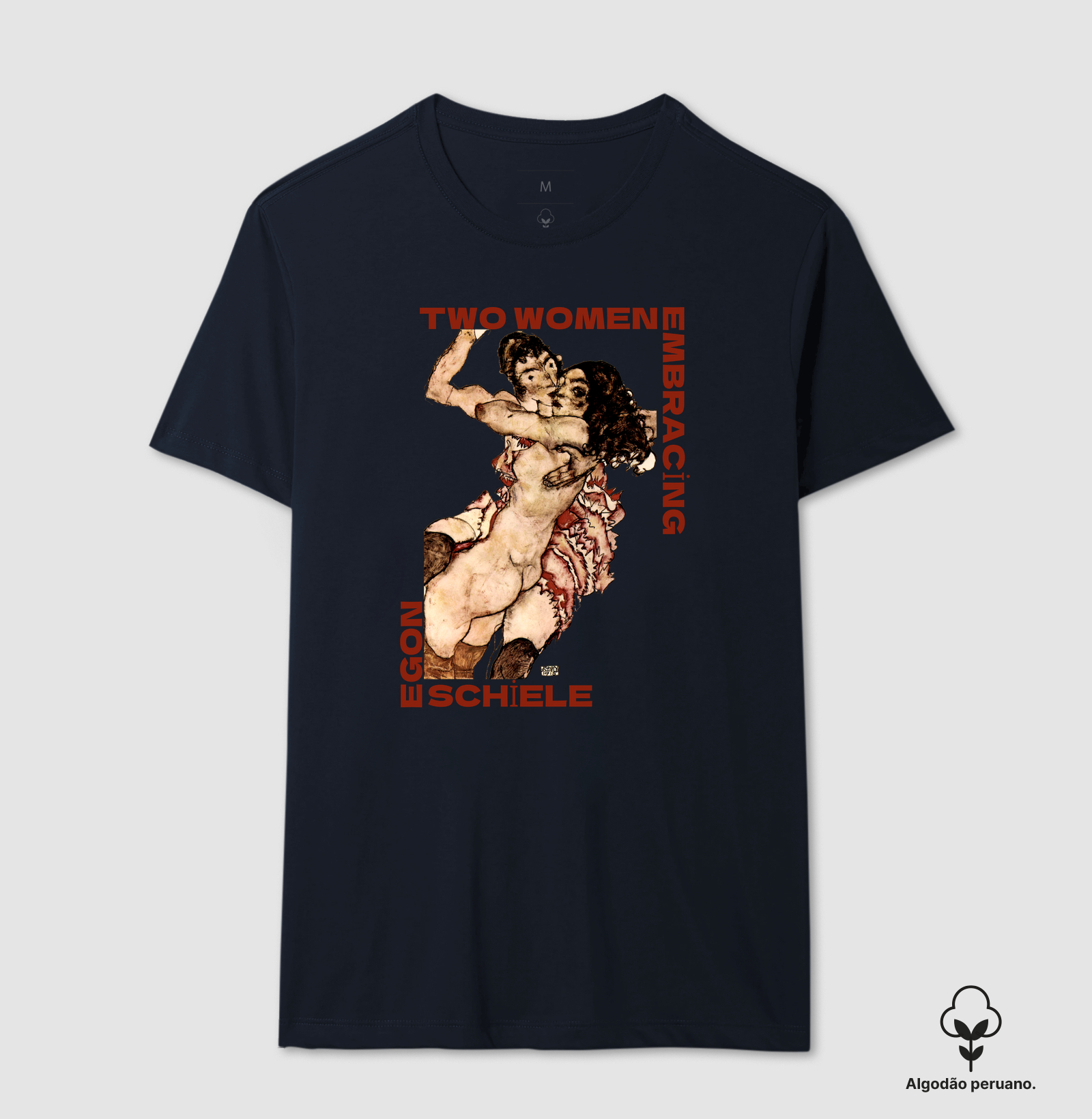 Duas mulheres se abraçando (1915) - Egon Schiele - Imagem 8