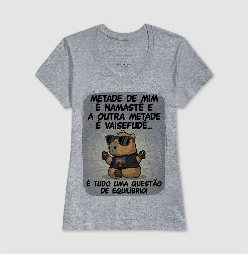 Camiseta Capivara Namastê - Imagem 9