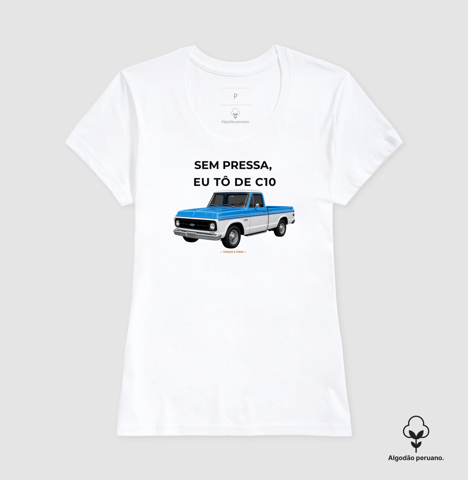 Sem pressa, eu tô de C10 - azul e branca - Imagem 9