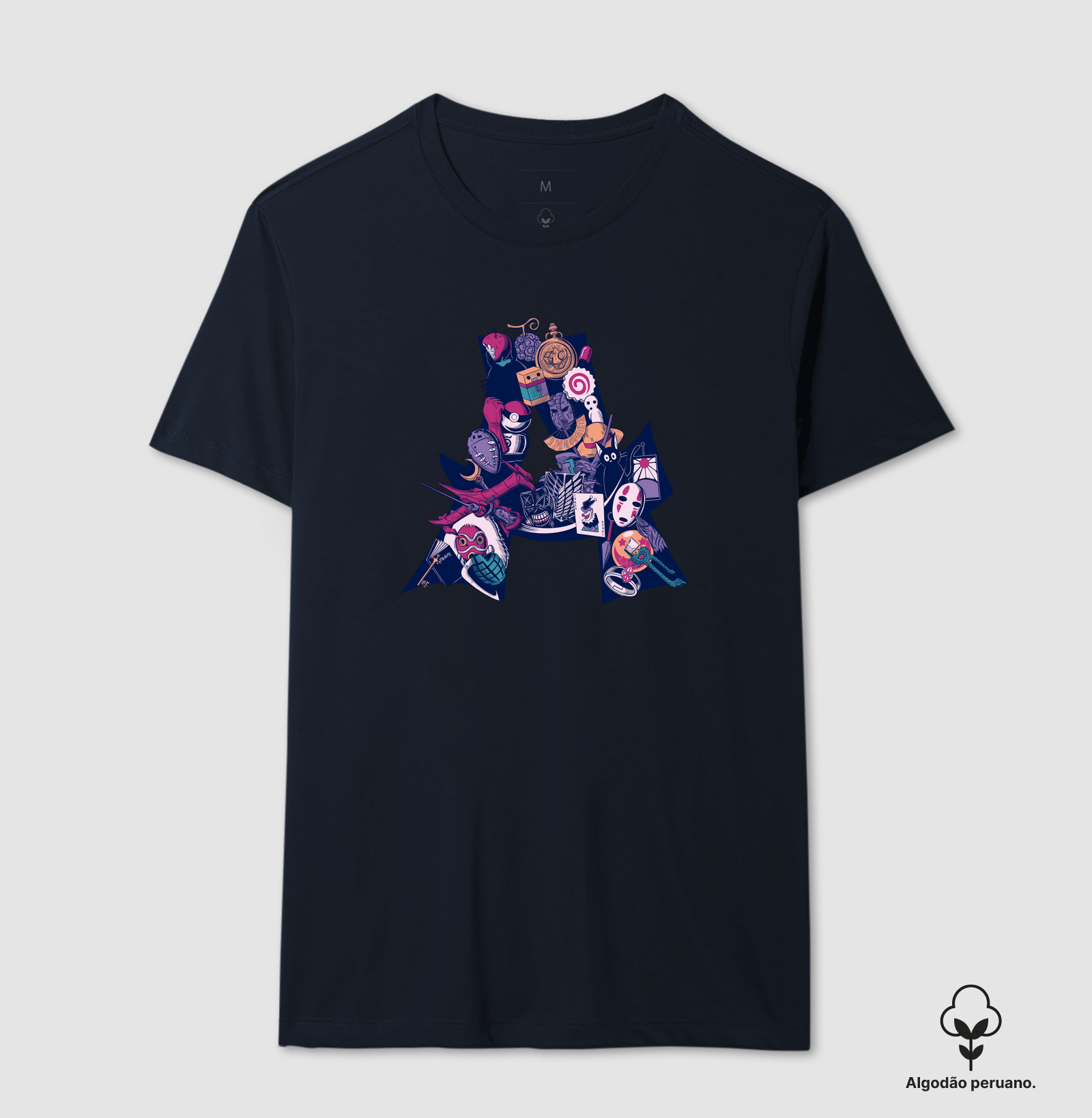 Camiseta Algodão Peruano A é de Anime - Imagem 4