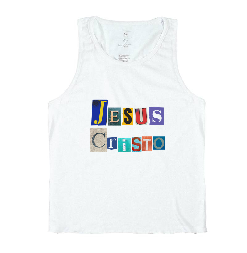 Regata Cristã Jesus Cristo Colagem - Imagem 2