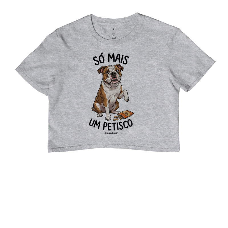 CROPPED BULLDOGUE INGLÊS PETISCO - Imagem 6