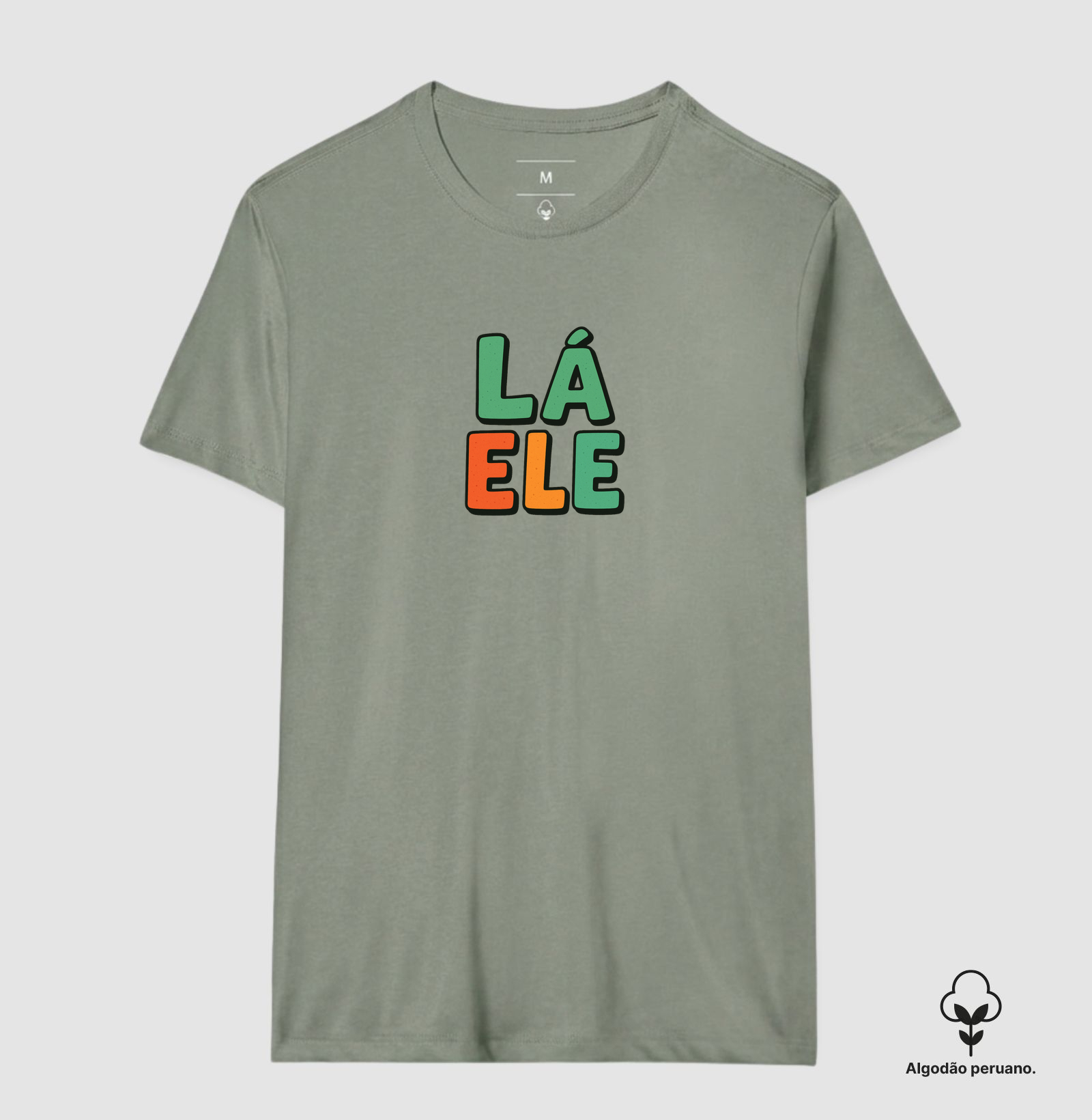 Camiseta Lá ele! Coleção Baianês. Masculina e Feminina. Algodão Peruano - Imagem 8