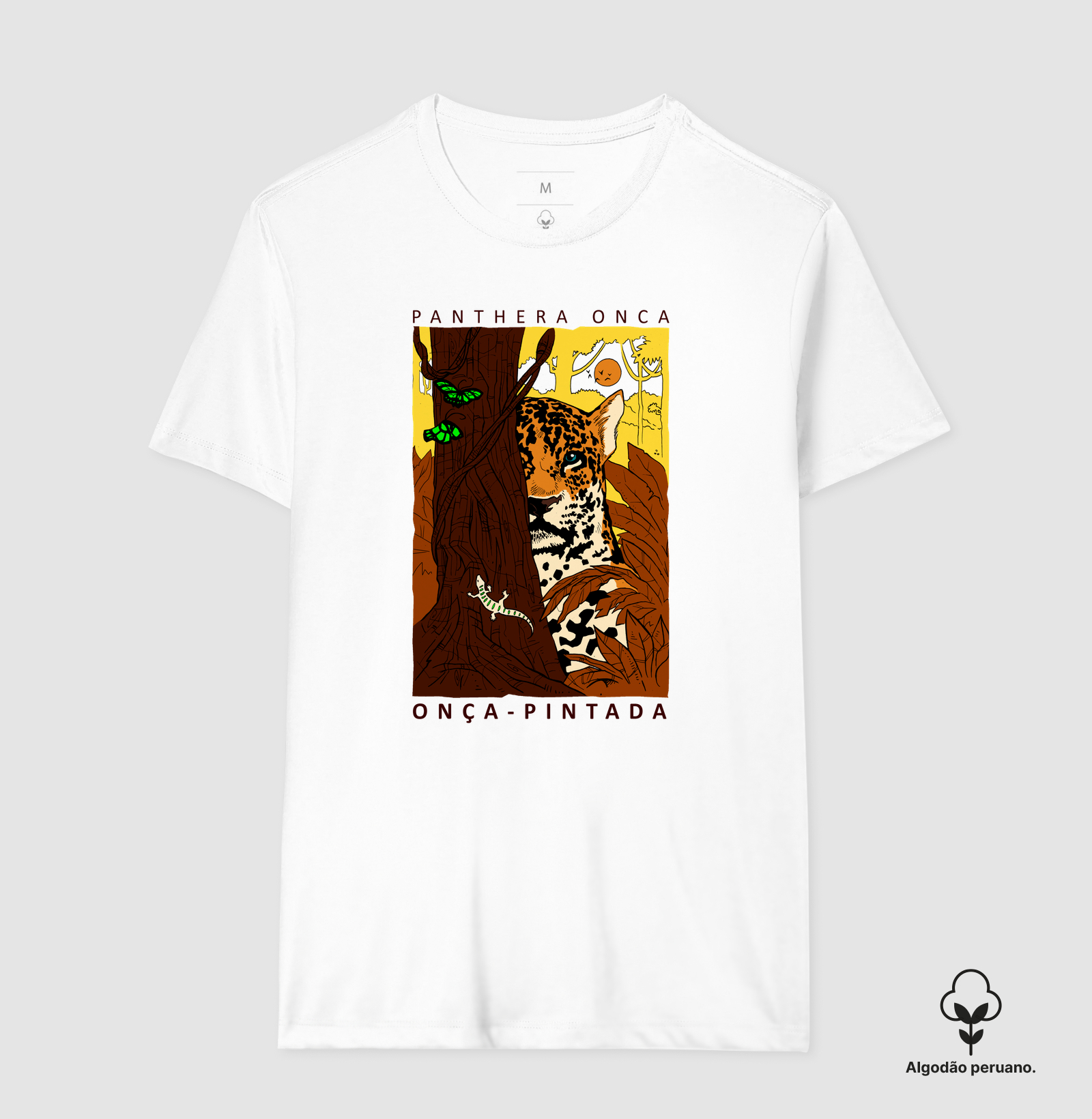 Camiseta Onça-pintada - Imagem 3