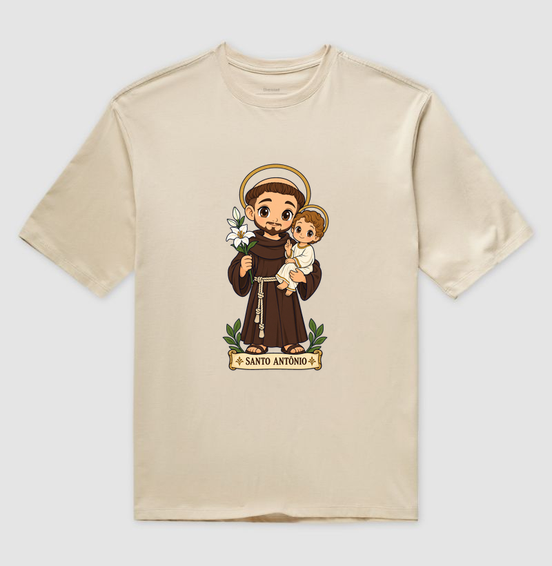 Santo Antonio estilo chibi - Imagem 3