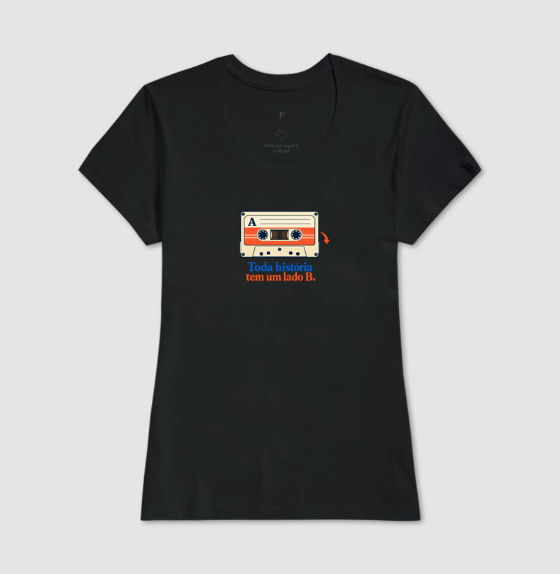 Camiseta Minha Nuvem Tinha Lado A  - Imagem 3