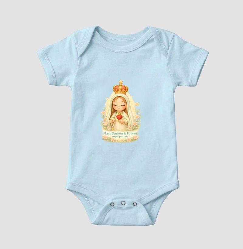 Body Infantil Nossa Senhora de Fátima - Imagem 4