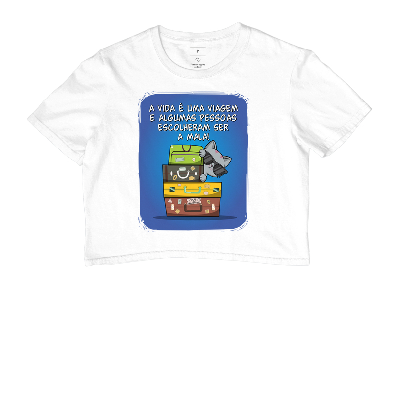 Camiseta Gato Sincero Mala - Imagem 3