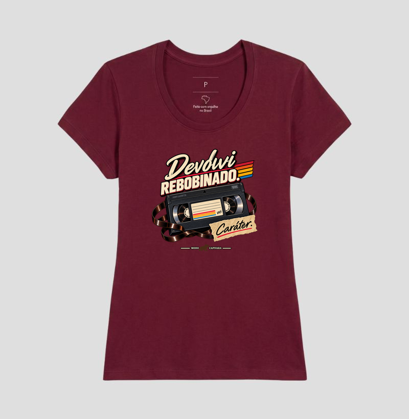 DEVOLVI REBOBINADO - Modo capivara - Camiseta - Imagem 19