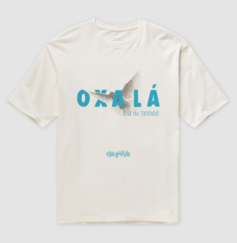 oversized OXALÁ pai de todos unissex - Imagem 2