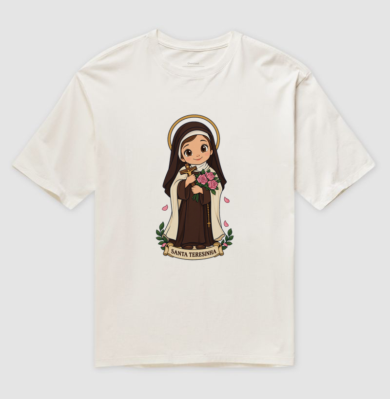 Santa Terezinha estilo chibi - Imagem 4