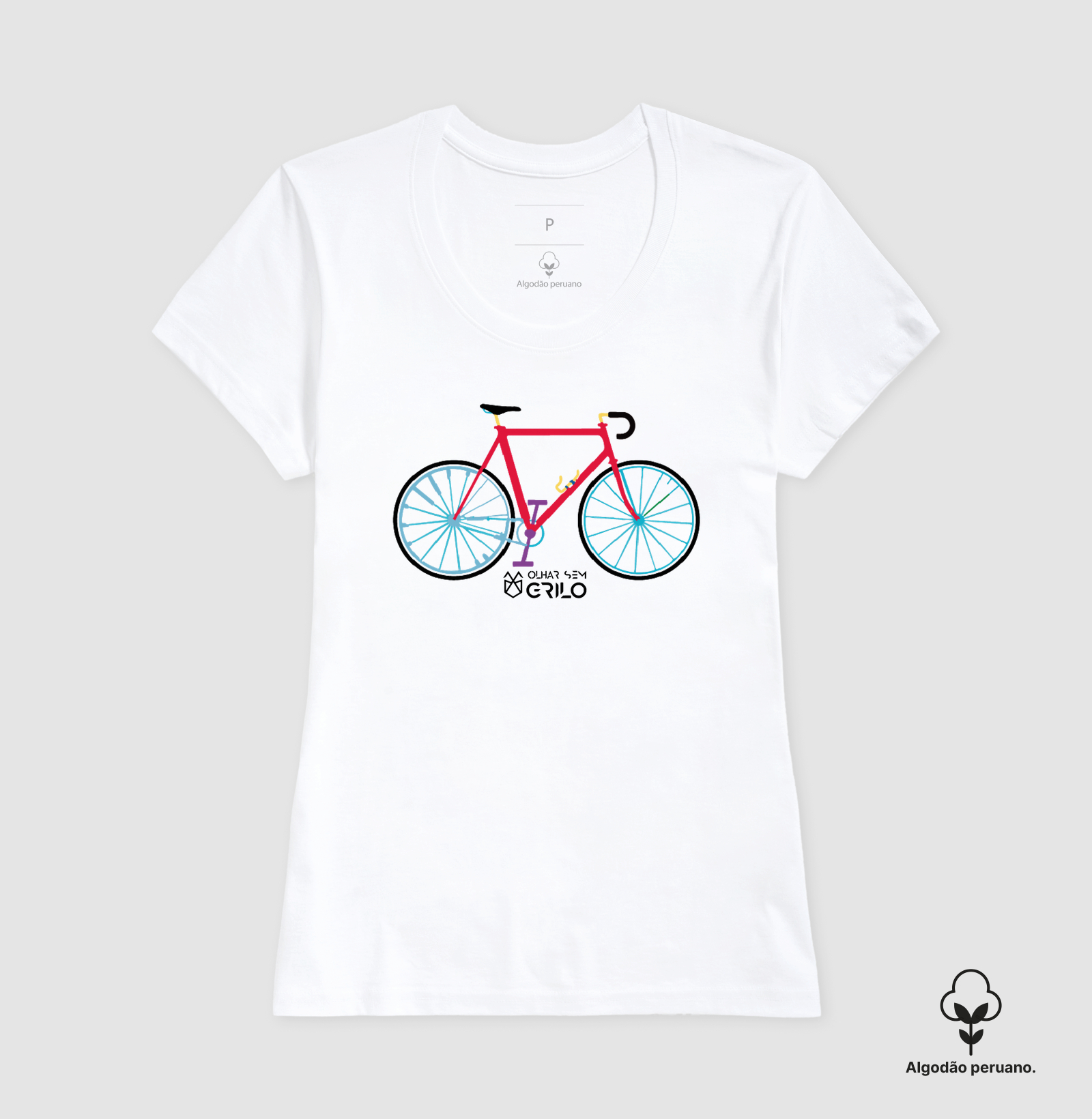 Camiseta Algodão Peruano - Bike - Imagem 3