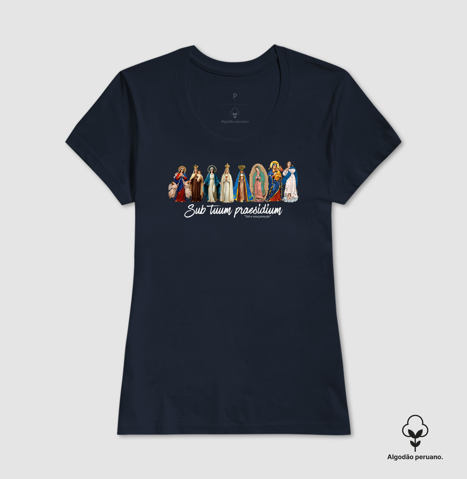 Camiseta Nossa Senhora "Sob a Vossa Proteção" - Imagem 7