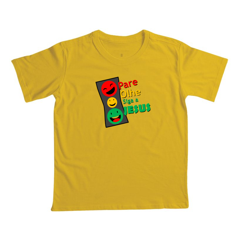Camiseta Pare, Olhe, siga a Deus - Imagem 6