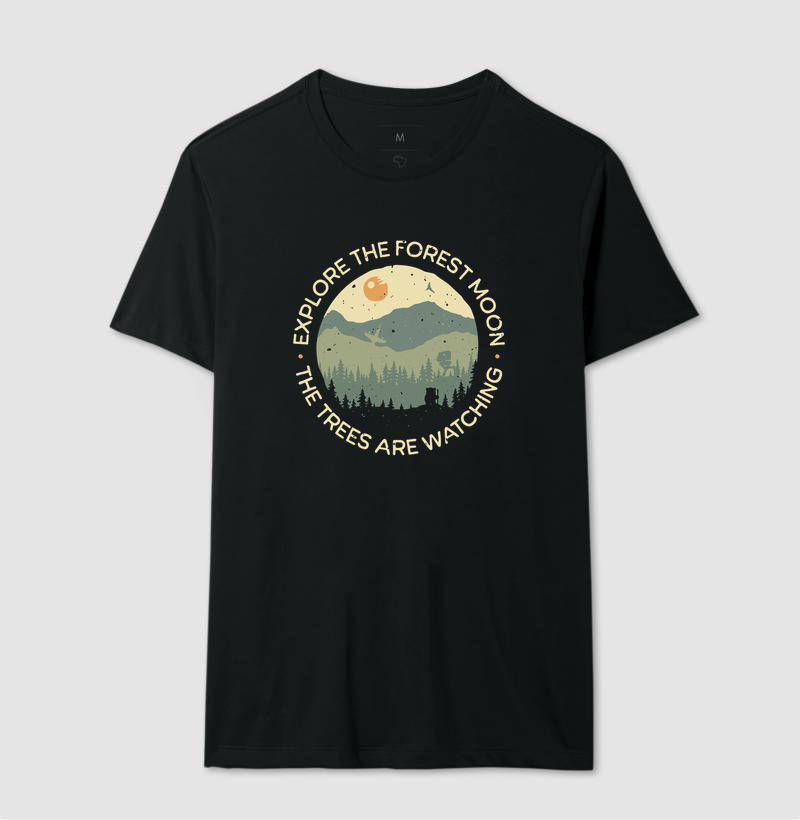 Camiseta  Explore the forest moon - Imagem 2