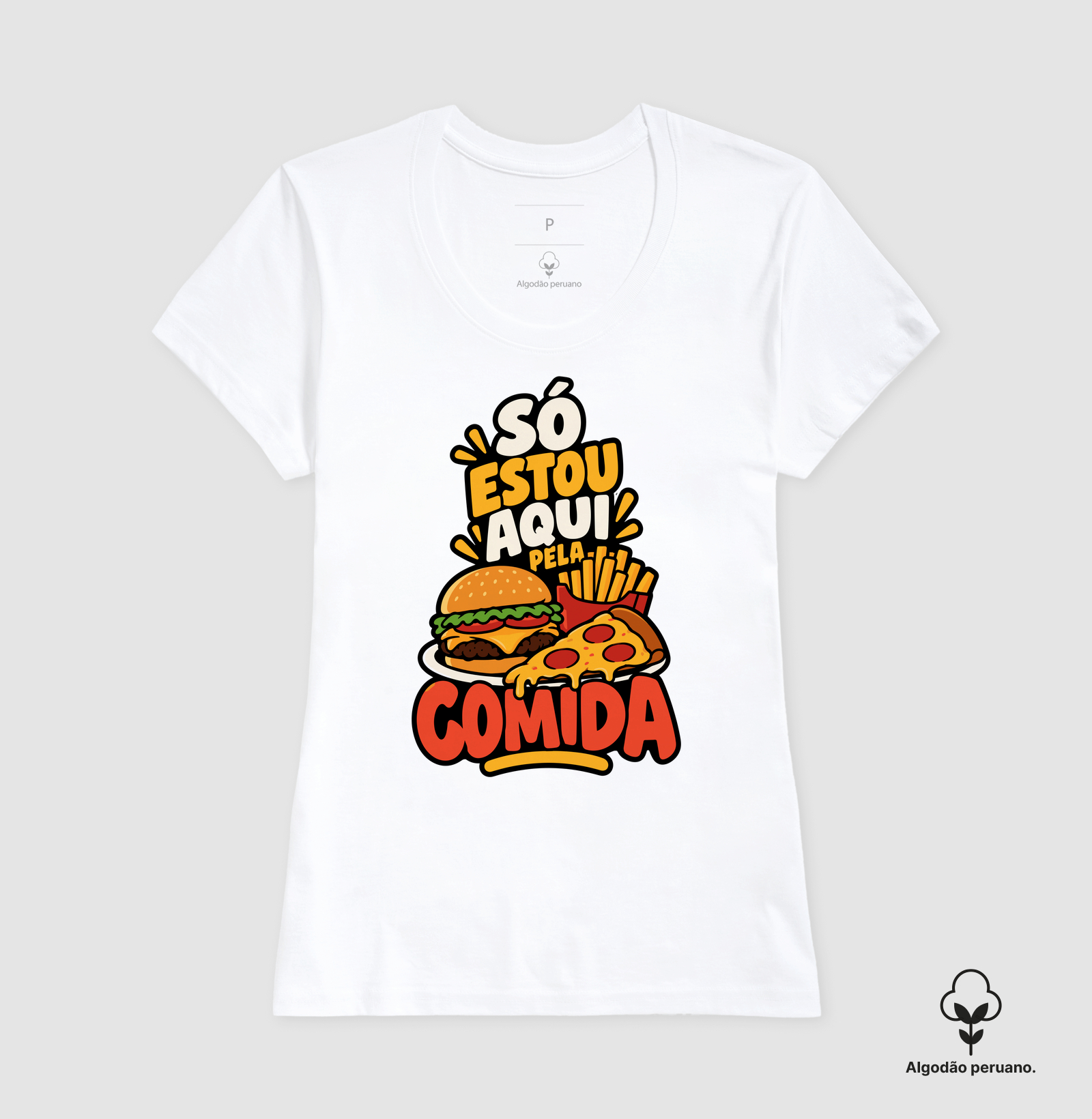 Só Estou Aqui pela Comida – Hambúrguer e Pizza - Imagem 9