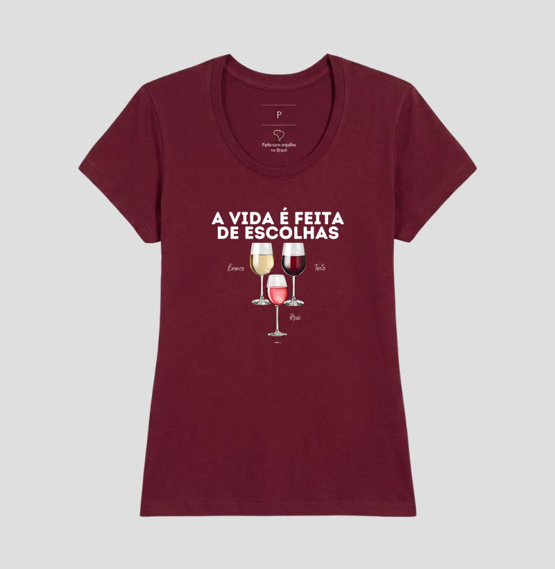 Camiseta A Vida é feita de escolhas - Imagem 16
