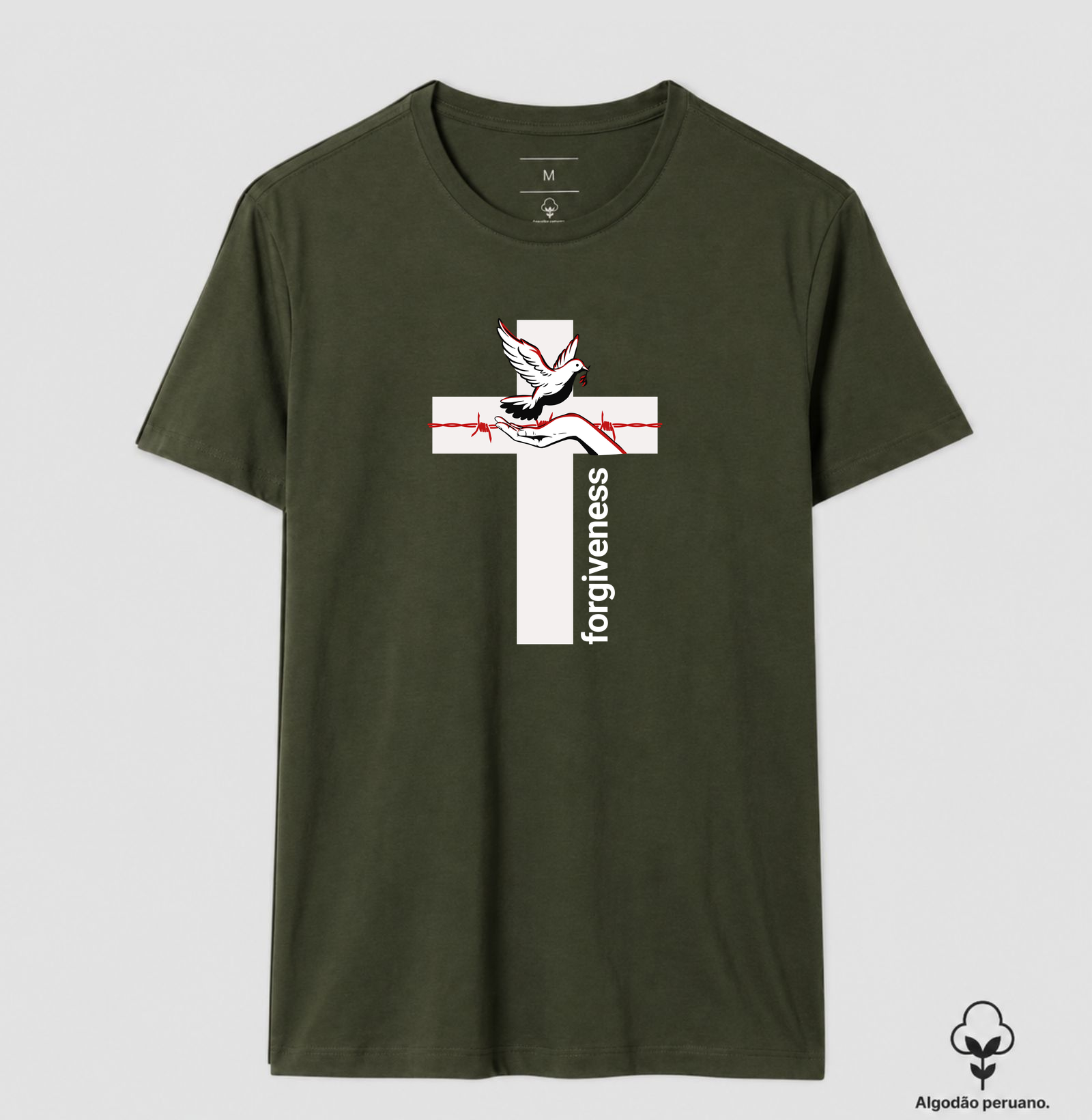 Camiseta Algodão Peruano Forgiveness - Imagem 4