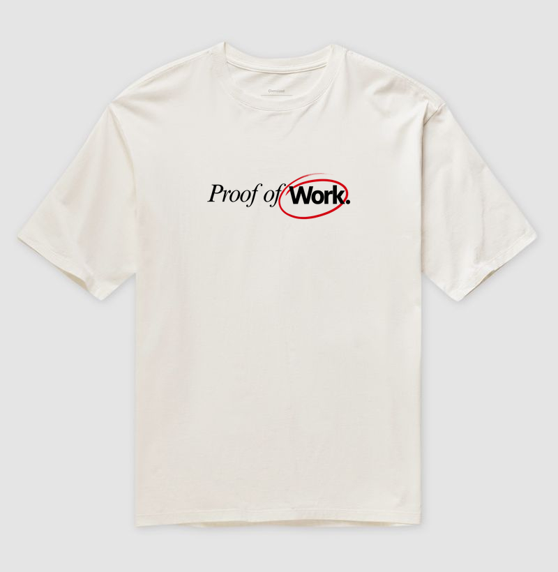 Camiseta Bitcoin Proof of Work - Imagem 4
