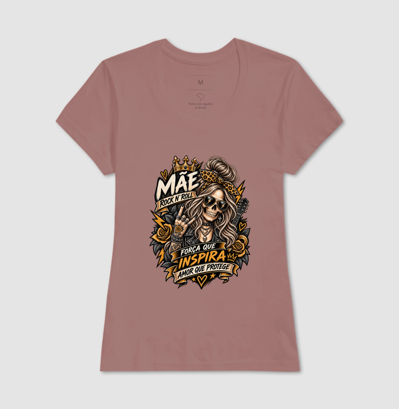 Camiseta Mãe Rock N’ Roll - Imagem 8