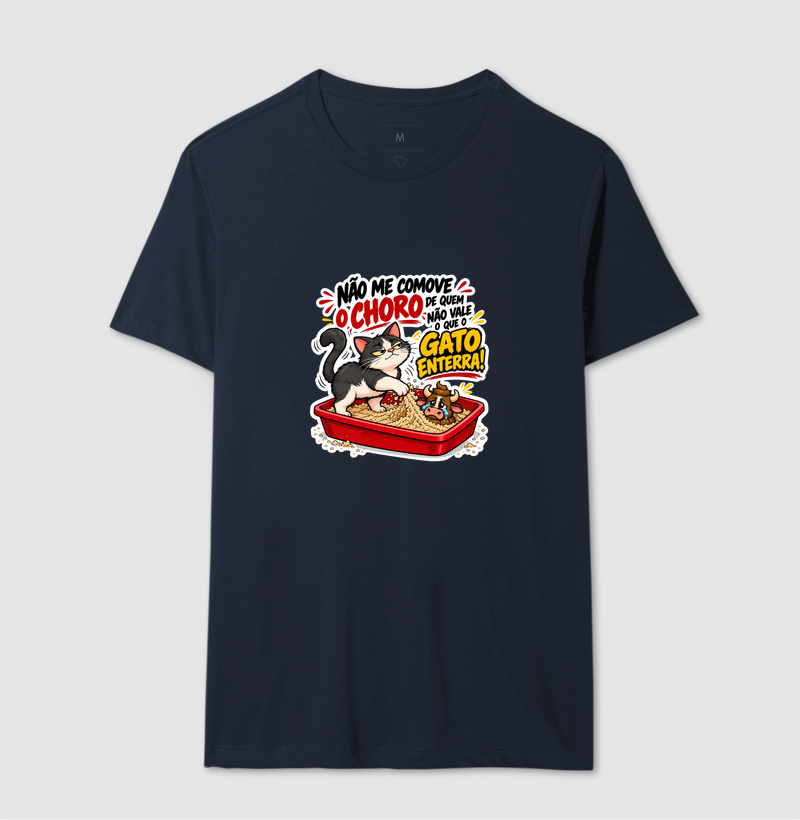 Camiseta Gato Poop em Algodão - Imagem 9