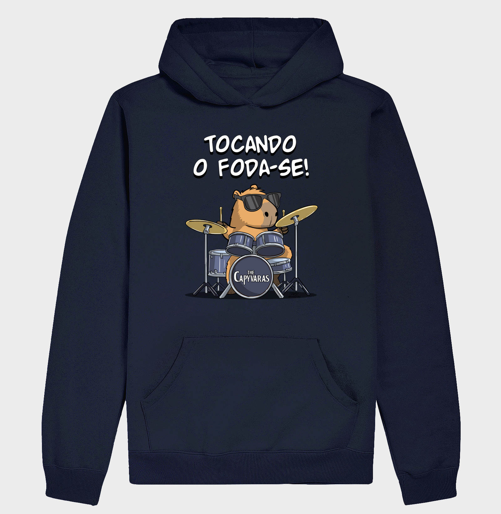Camiseta Capivara Tocando o Foda-se - Imagem 4