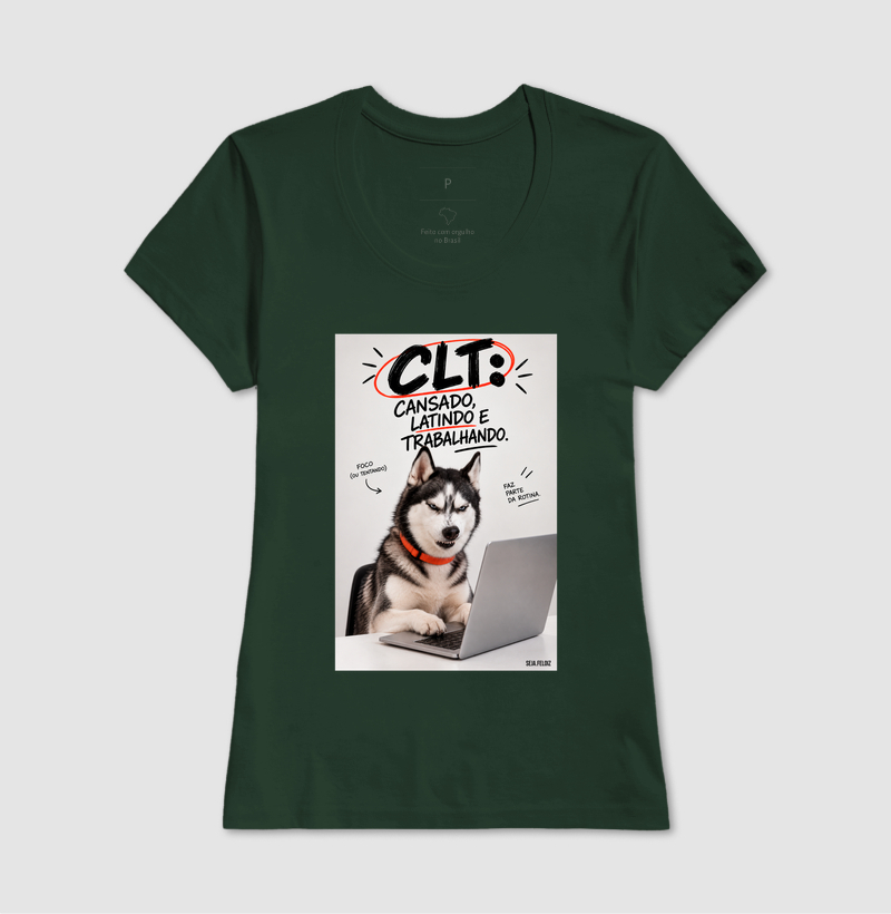 🐺💻 CLT — Cansado, Latindo e Trabalhando! 🐾😂 Husky - Imagem 11
