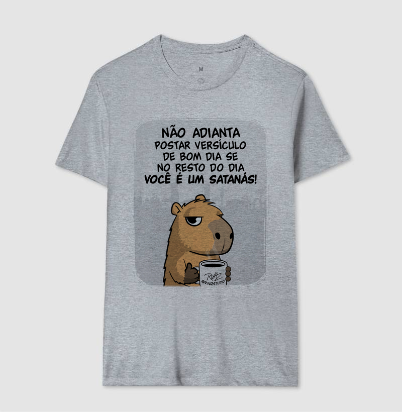 Camiseta Capivara Você é um Satanás - Imagem 8