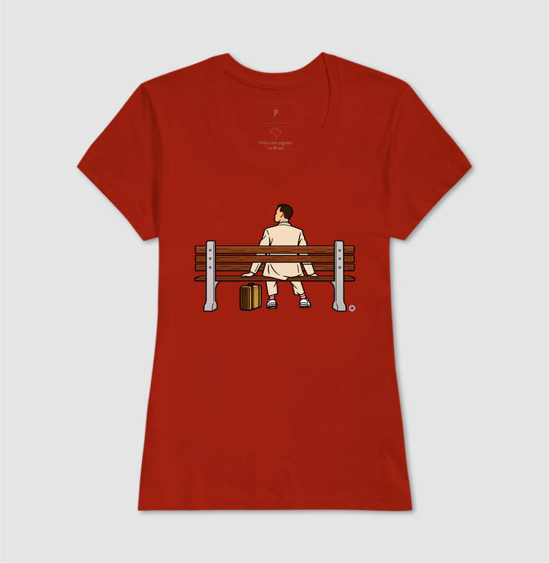 Camiseta Forrest Gump – Banco - Imagem 11