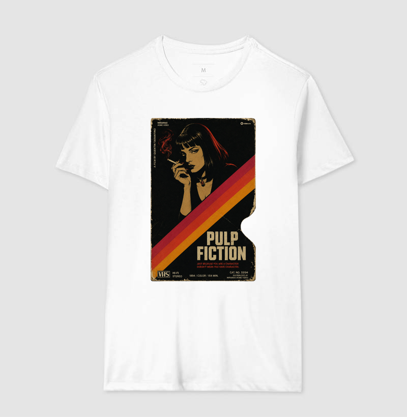 Pulp Fiction — Capa VHS Mia Wallace - Imagem 4