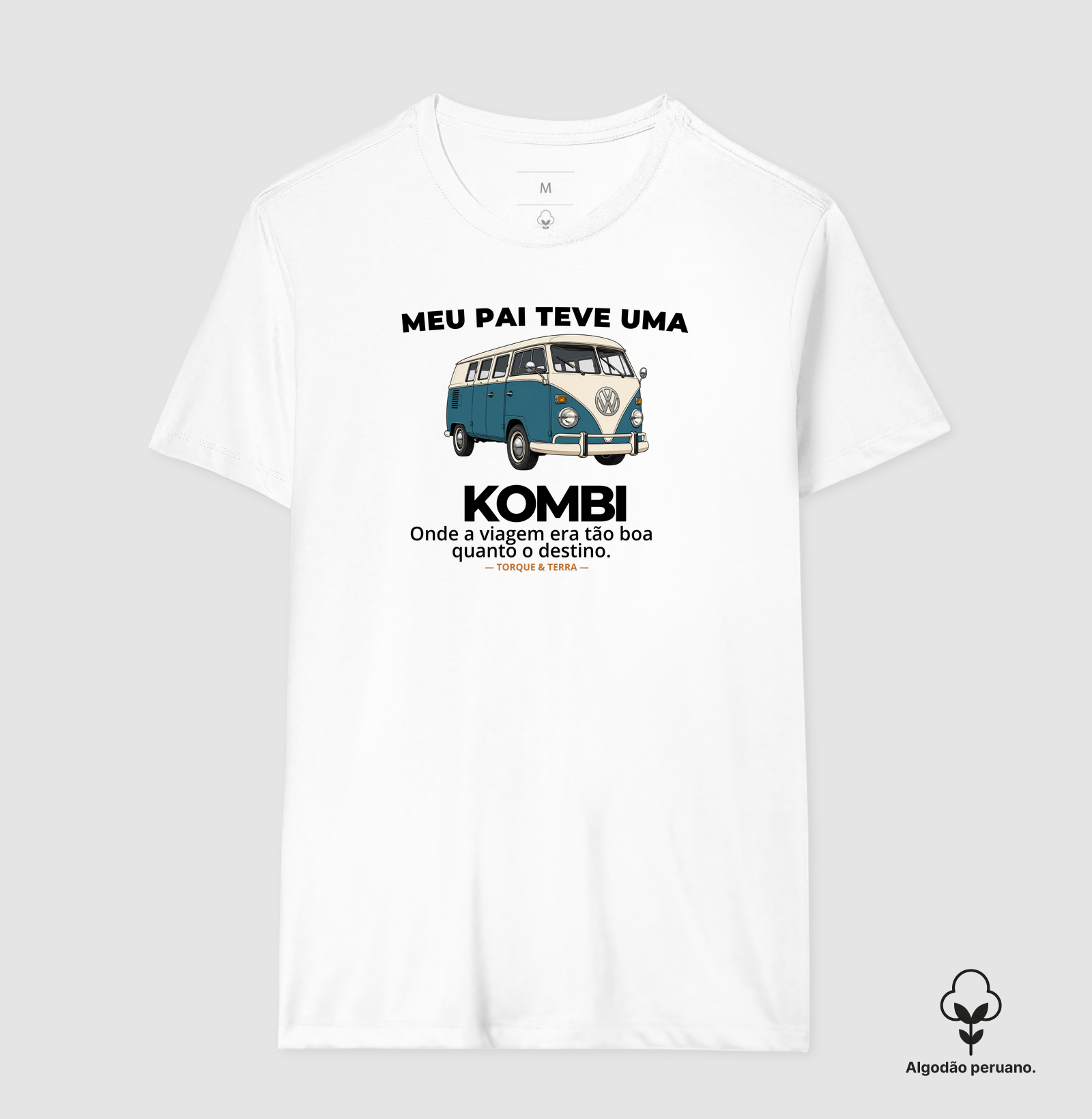 Meu pai teve uma - KOMBI - azul com branco - Imagem 5