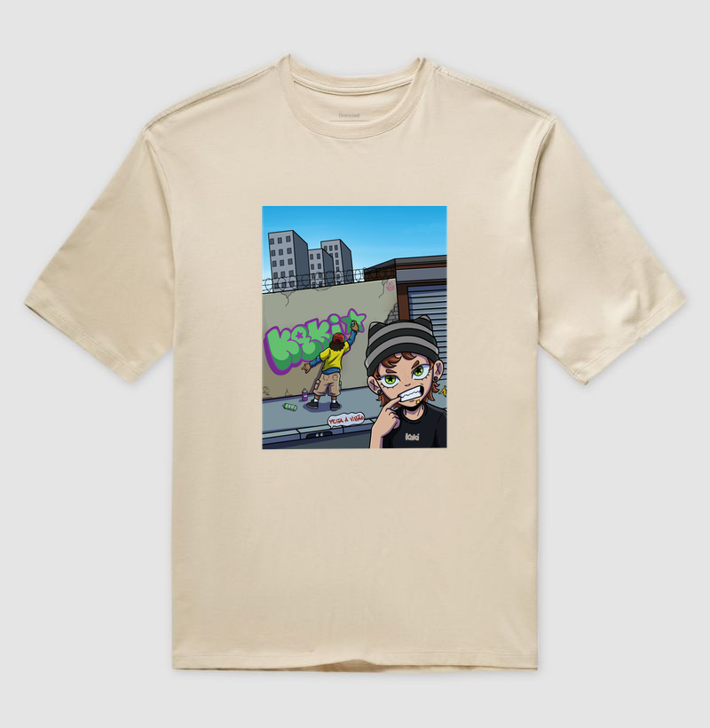 Camiseta Oversized Pega a Visão - Imagem 3