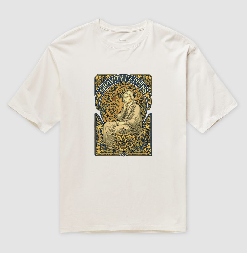 Camiseta - "Gravity Happens" - Imagem 4