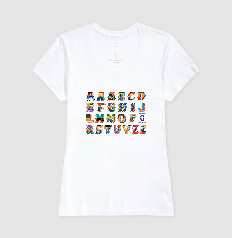 Camisa Alfabeto - Imagem 4