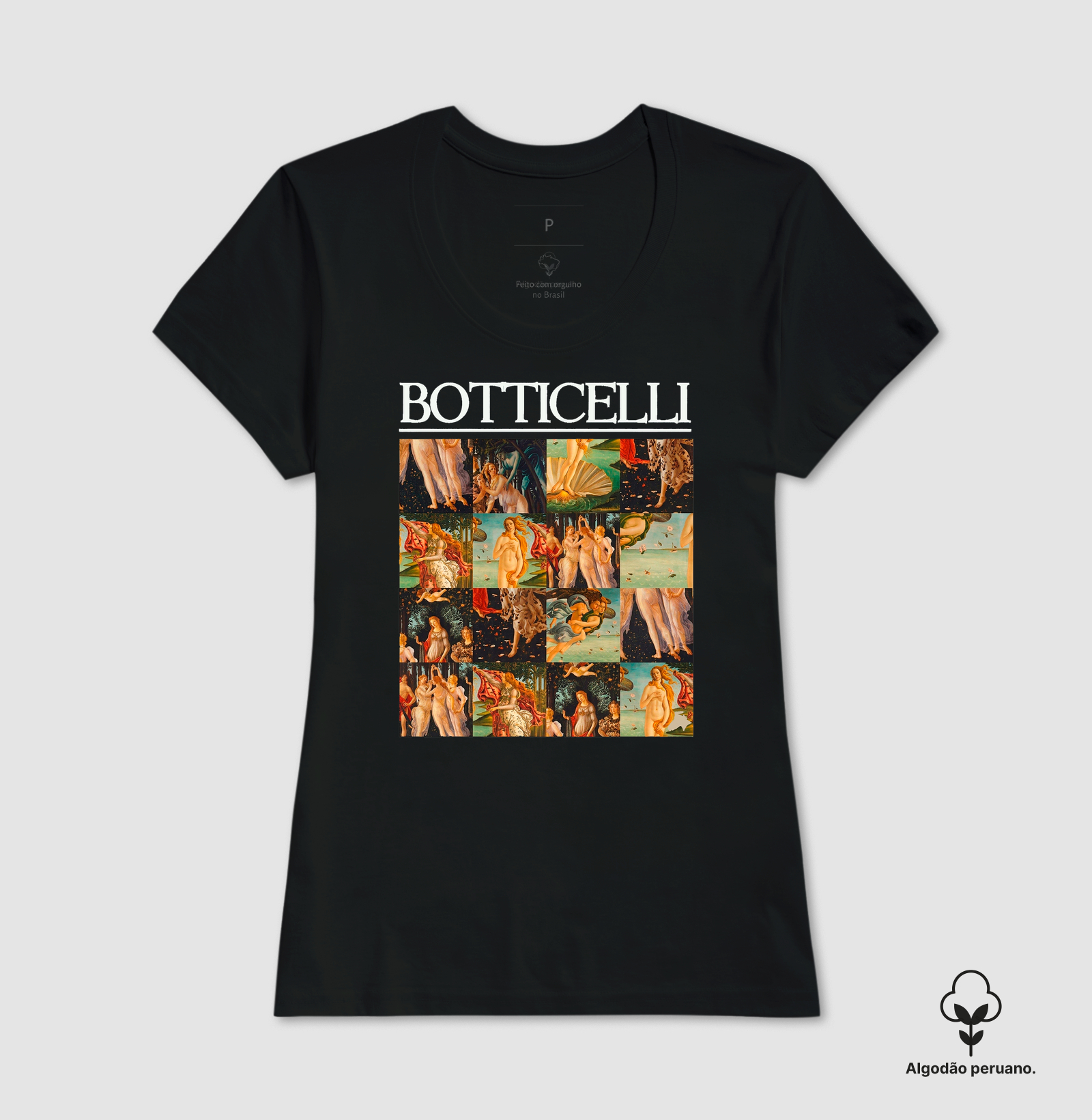 Camiseta Botticelli Gallery Collection Algodão Peruano  - Imagem 4