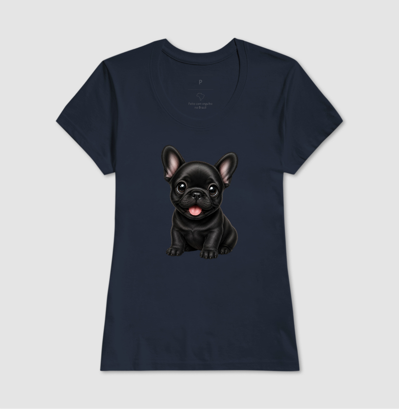 Bulldog (Buldogue) Francês Preto - Desenho Animado - Imagem 7