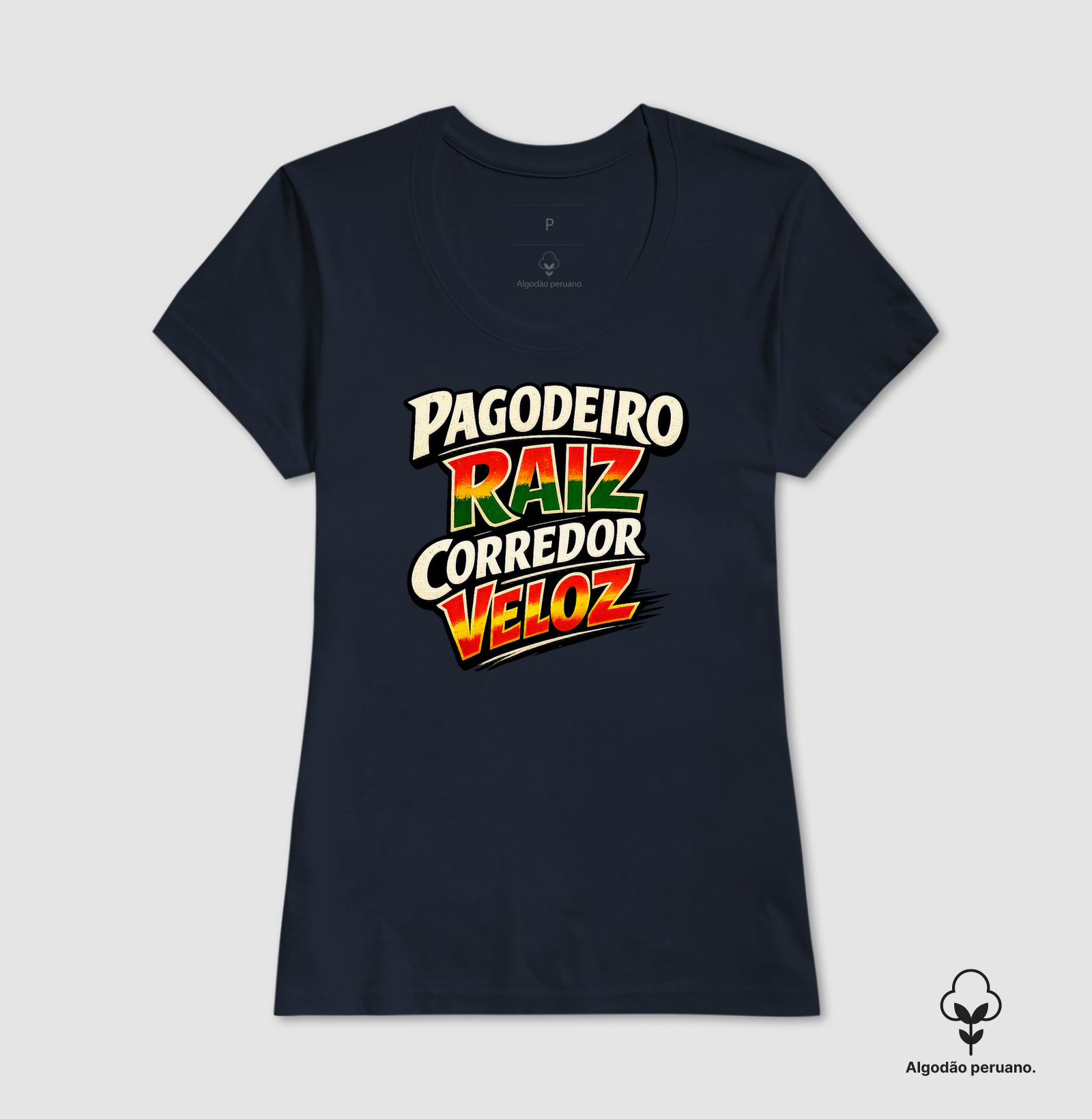 camiseta pagodeiro raiz, corredor veloz - Imagem 7