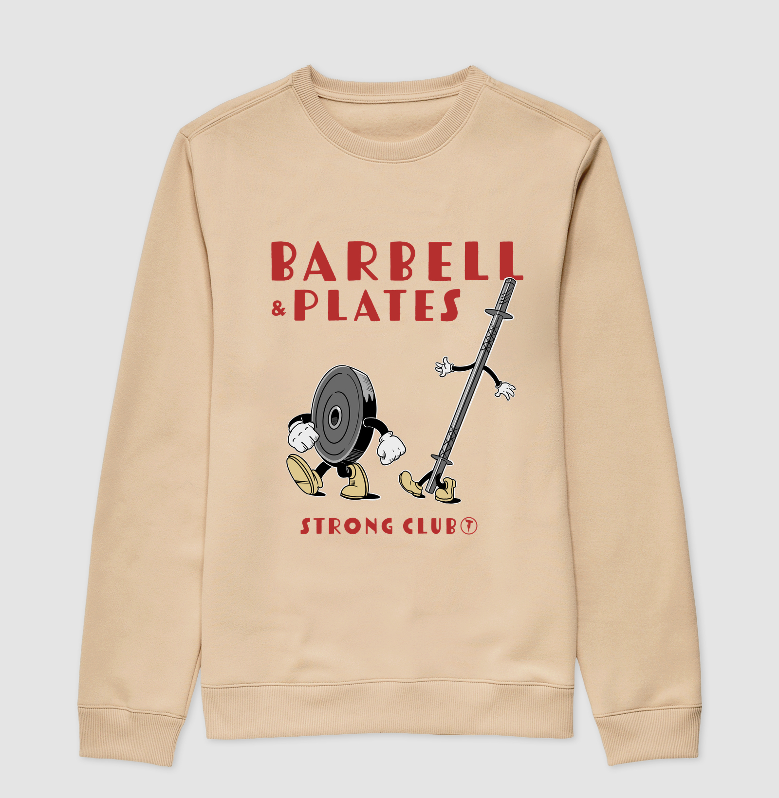 Camiseta Barbell & Plates Strong Club - Imagem 3
