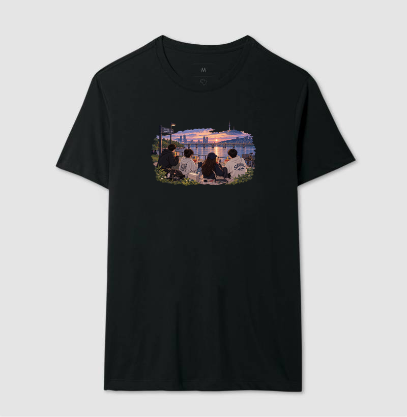 Lámen com amigos no Rio Han - Imagem 2