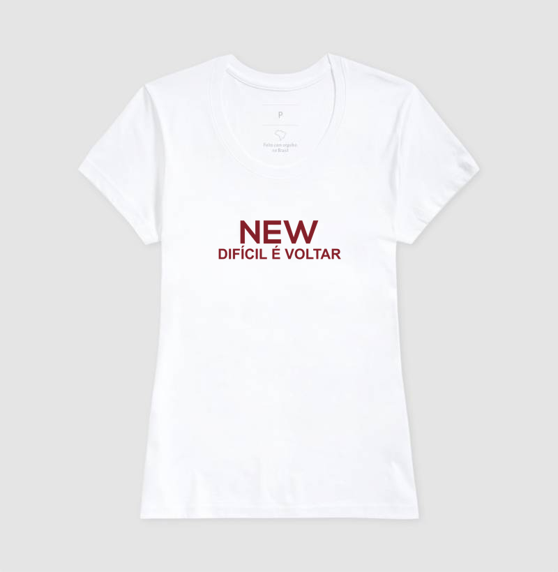 Camiseta NEW · Difícil é Voltar - Imagem 5